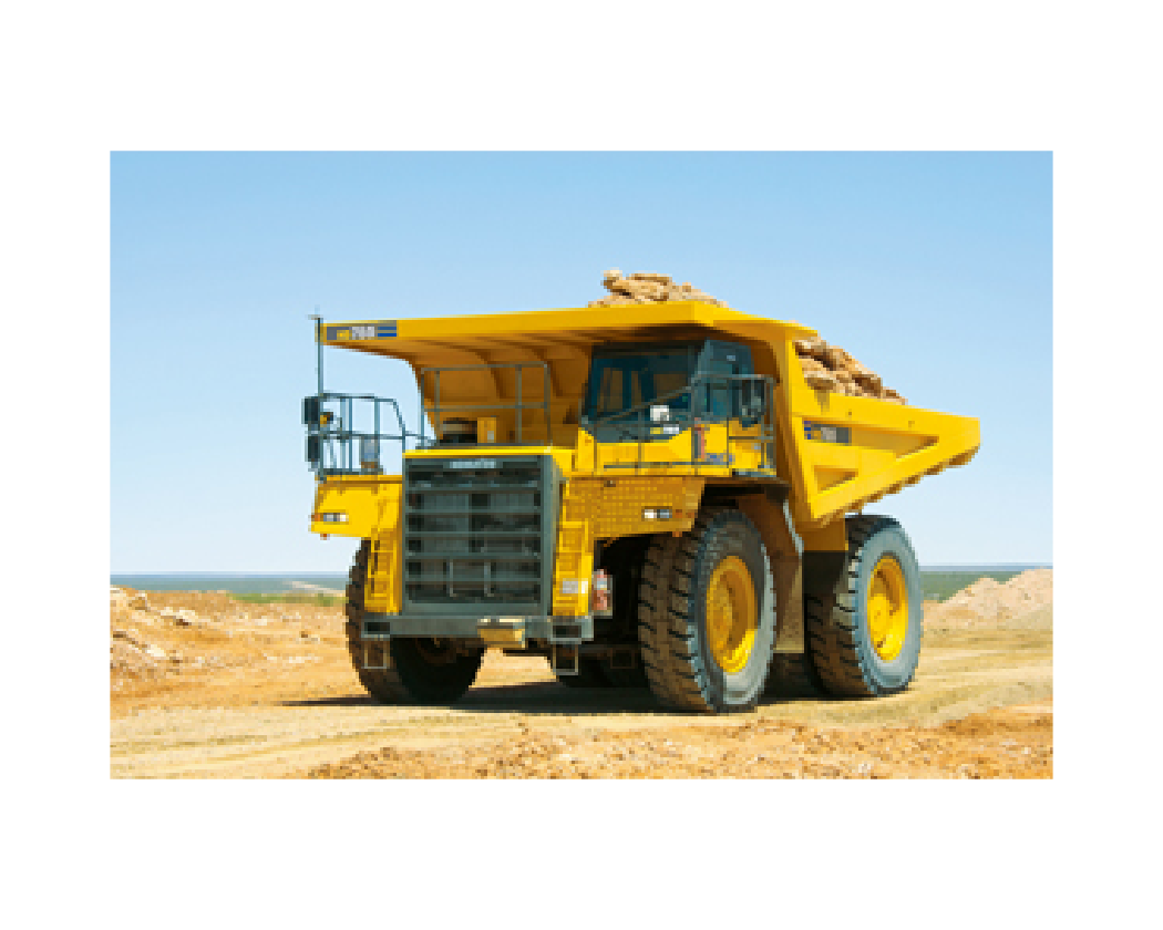 ダンプトラック「HD785」